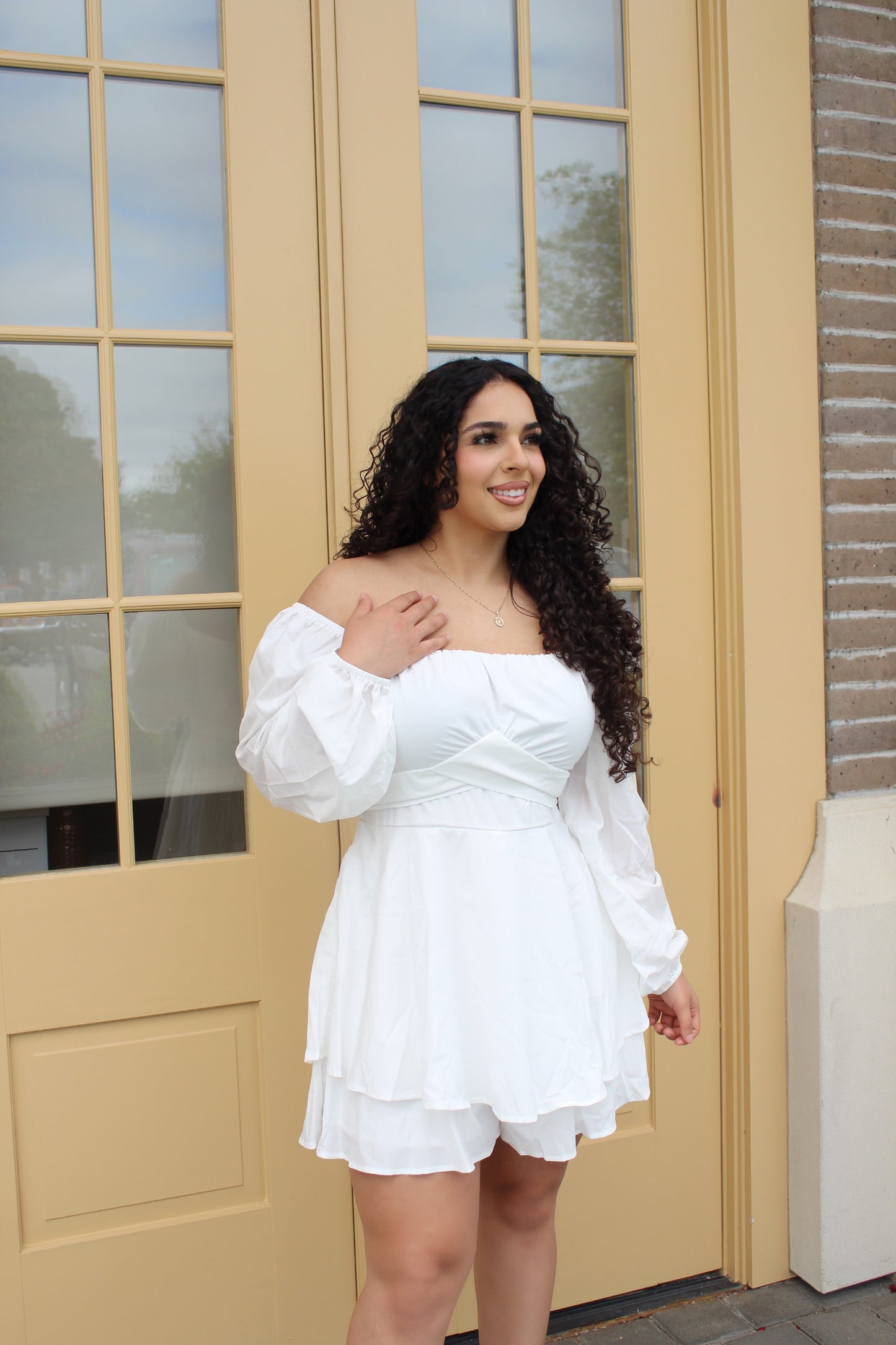 White Romper/Dress