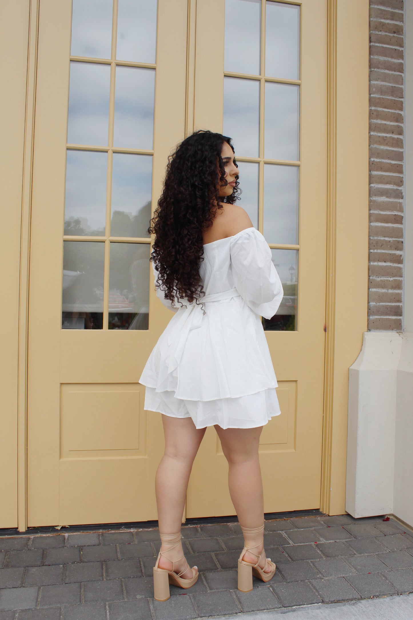 White Romper/Dress